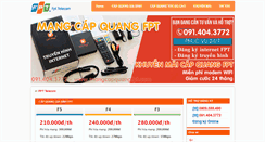 Desktop Screenshot of mangcapquangfpt.com